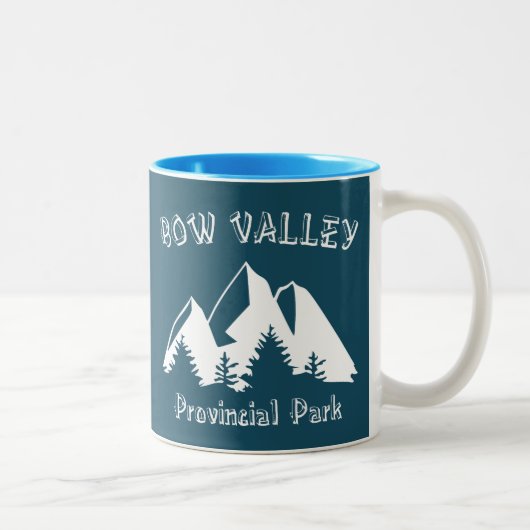Bow Valley Provincial Park ツートーンマグカップ (右)