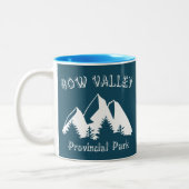 Bow Valley Provincial Park ツートーンマグカップ (左)