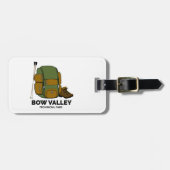 Bow Valley Provincial Park Backpack ラゲッジタグ (正面横)