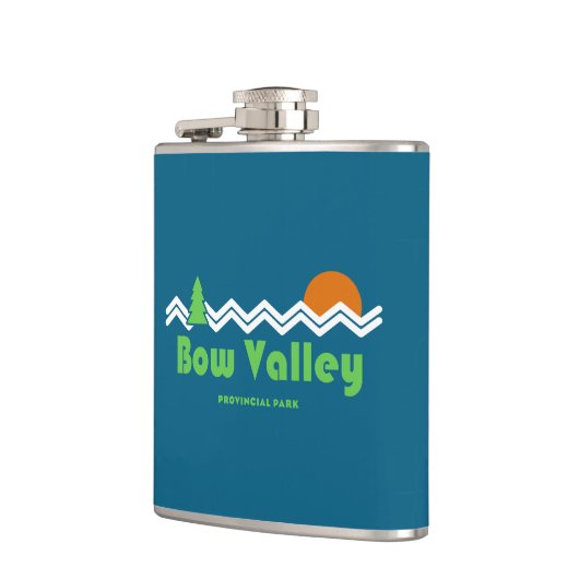 Bow Valley Provincial Park Retro フラスク (左)