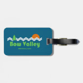 Bow Valley Provincial Park Retro ラゲッジタグ (裏面横)