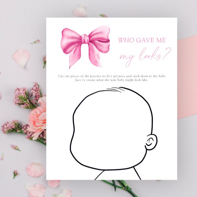 Bow - Who gave me my looks baby game (クリエイターアップロード済み)