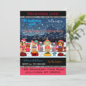 Bow Wow年間クリスマスパーティー 招待状 (スタンド正面)