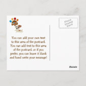 Bow Wow Dogありがとうはがき ポストカード (裏面)