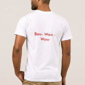 BOW-WOW-WOW Tシャツ (裏面)
