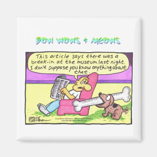 BOW WOWS & MEOWS – この記事では… マグネット (正面)