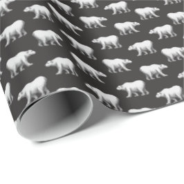Bowdoin College Polar Bear Wrapping Paper ラッピングペーパー