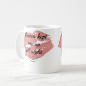 Bowenは終夜のマグの上の私を保ちました コーヒーマグカップ (正面左)