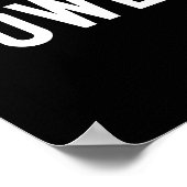 Bowen - Cool New Funny Name Fan Gift Tee  ポスター (角)