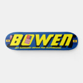 BOWEN JMT BARB 7 3/4" スケートボードデッキ (横)