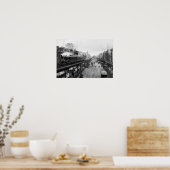 Bowery at Grand通り, New York 1895ポスター ポスター (キッチン)