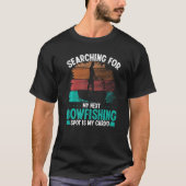 Bowfisher Bowfishing Spot Airboat Bowhunter Fisher Tシャツ (正面)