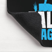 Bowfisher Equipment Bowhunter Bow Reel Kit Bowfish マウスパッド (コーナー)