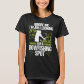 Bowfisher Fisherman Bowfishing Spot Archer Bowhunt Tシャツ (正面)
