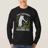 Bowfisher I dont need Money Bowhunter Airboat Bowf Tシャツ (正面)