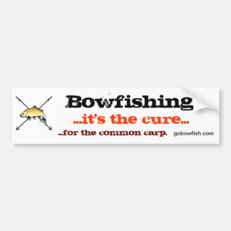 Bowfishingの治療 バンパーステッカー