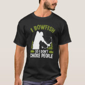 Bowfishing Airboat Archer Bow Hunter Fisherman Bow Tシャツ (正面)