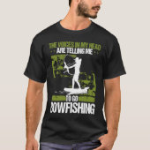 Bowfishing Airboat Bowhunter Bowfisher Fisherman A Tシャツ (正面)