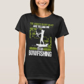 Bowfishing Airboat Bowhunter Bowfisher Fisherman A Tシャツ (正面)