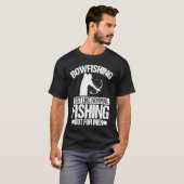 Bowfishing Fishing for Men Bowhunter Fisherman Bow Tシャツ (正面フル)