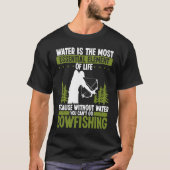 Bowfishing Lake Sea Bowfisher Airboat Bowhunter Bo Tシャツ (正面)