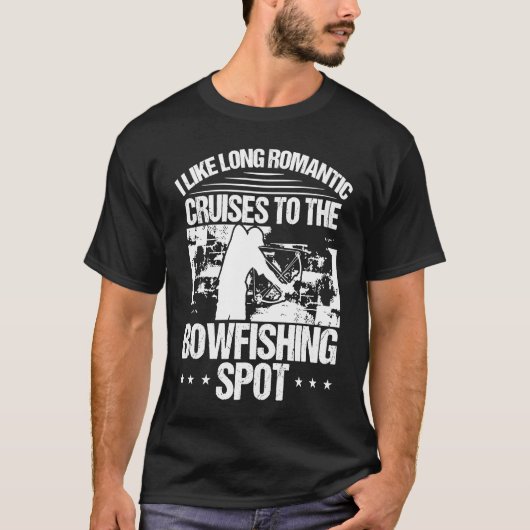 Bowfishing Spot Bowfisher Bowhunter Airboat Archer Tシャツ (正面)