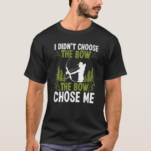 Bowfishing The Bowe Chose Me Airboat Fisherman Bow Tシャツ (正面)