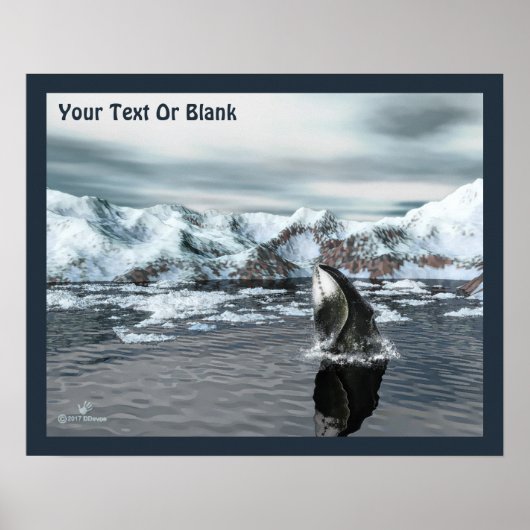 Bowhead Whale ポスター (正面)