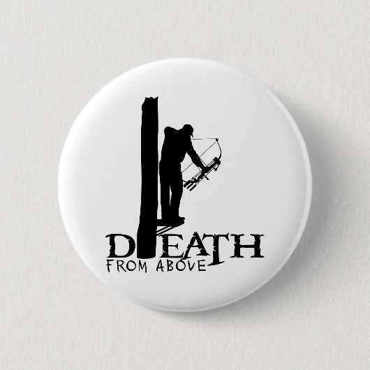 BOWHUNTING 缶バッジ (正面)