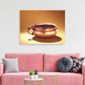 Bowl, Keshcargan, County Leitrimから キャンバスプリント (インサイチュ (リビング))