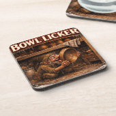 Bowl Licker Icelandic Yule Lad コースター (左側)