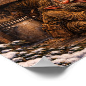 Bowl Licker Icelandic Yule Lad ポスター (角)