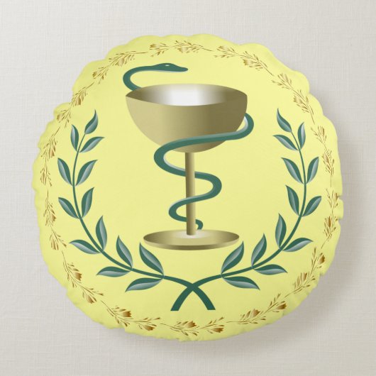 Bowl Of Abyeia～薬局～薬局～薬局～薬局～ ラウンドクッション (正面)