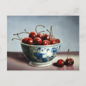 Bowl of Cherries Postcard ポストカード (正面)