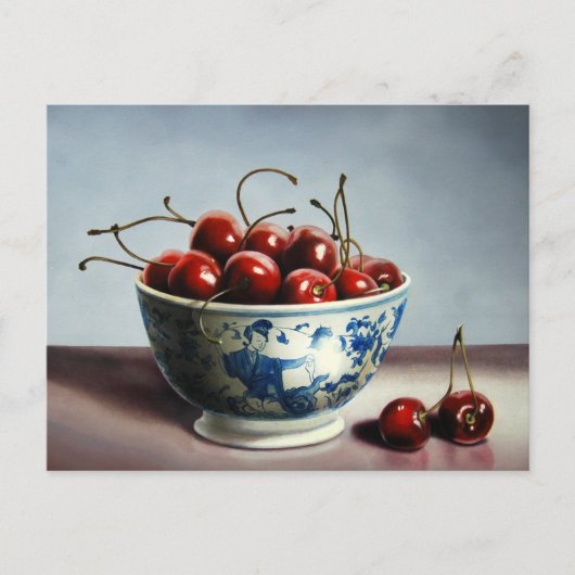 Bowl of Cherries Postcard ポストカード (正面)