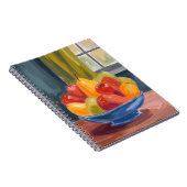 Bowl of Fruit Watercolor Painting ノートブック (右側)