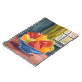 Bowl of Fruit Watercolor Painting ノートブック (左側)