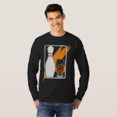 Bowl Pin and Whiskey Weekend Tシャツ (正面フル)