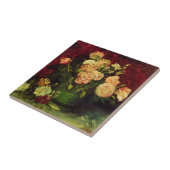 Bowl with牡丹とバラby Vincent van ゴッホ タイル (側面)