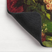 Bowl with牡丹とバラby Vincent van ゴッホ マウスパッド (コーナー)