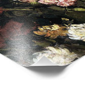 Bowl with Peonies and Roses - Gogh フォトプリント (角)