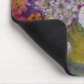 Bowl with Sunflowers and Boles by Vincent van ゴッホ マウスパッド (コーナー)