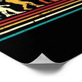 Bowler Evolution Retro Bowling Team Men Women Kids ポスター (角)