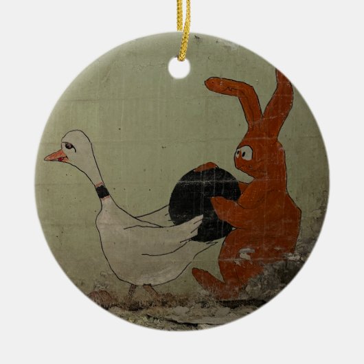 Bowling セラミックオーナメント (正面)