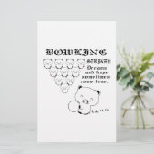 Bowling 便箋 (スタンド正面)