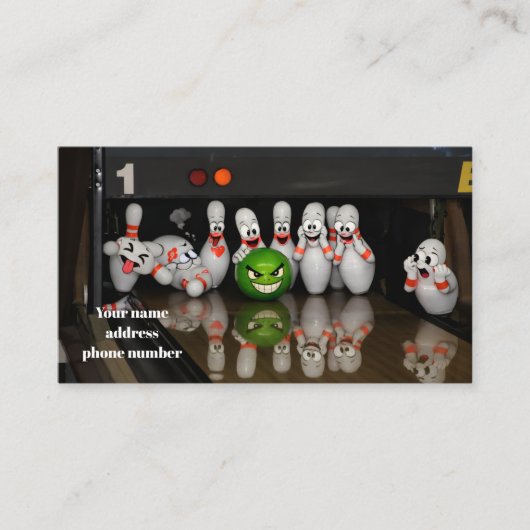 Bowling  名刺 (正面)