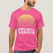 Bowling And Parkour Tシャツ (正面)