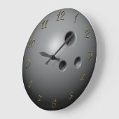 Bowling ball large clock ラージ壁時計 (傾斜)