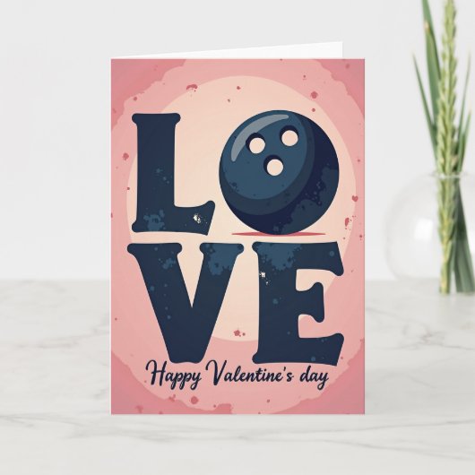 Bowling Ball Love Card カード (正面)