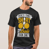 Bowling Ball Pin Bowler Strike Bowling Fanatic Bow Tシャツ (正面)